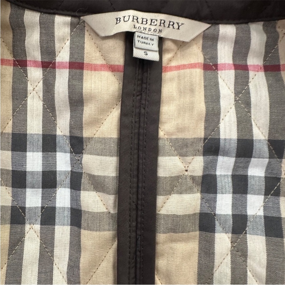 Burberry Quilted BROWN Jacket - Picture 4 of 9
